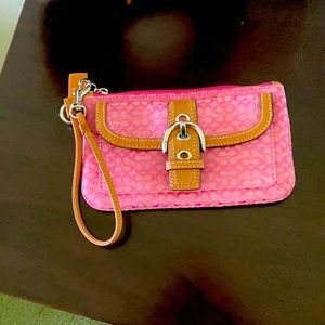 Coach wristlet